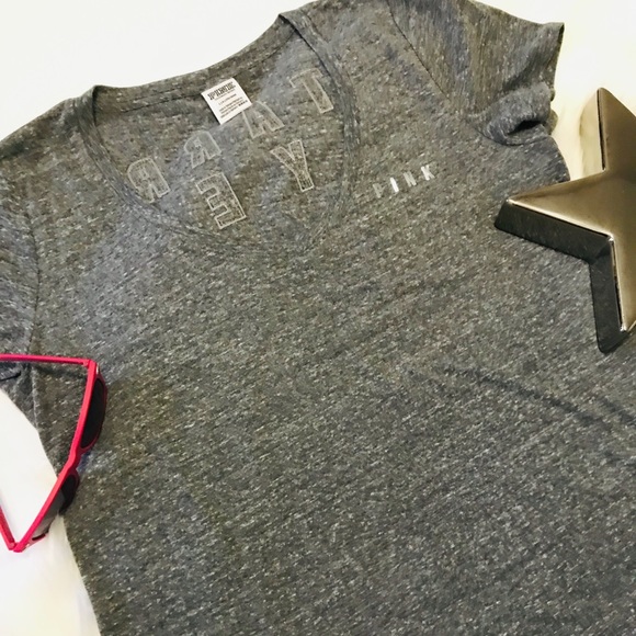 PINK Starry Eyed sequined tee - Picture 2 of 4